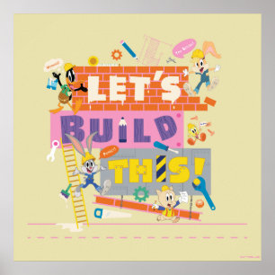 Poster INSETOS BUNNY BUILDERS™  Site de trabalho "Constru