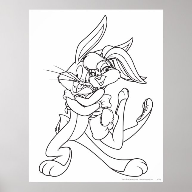 Poster INSETOS BUNNY™ e Lola Bunny (Frente)