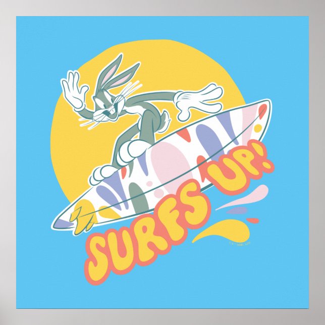 Poster INSETOS BUNNY™ - Surfs Up! (Frente)