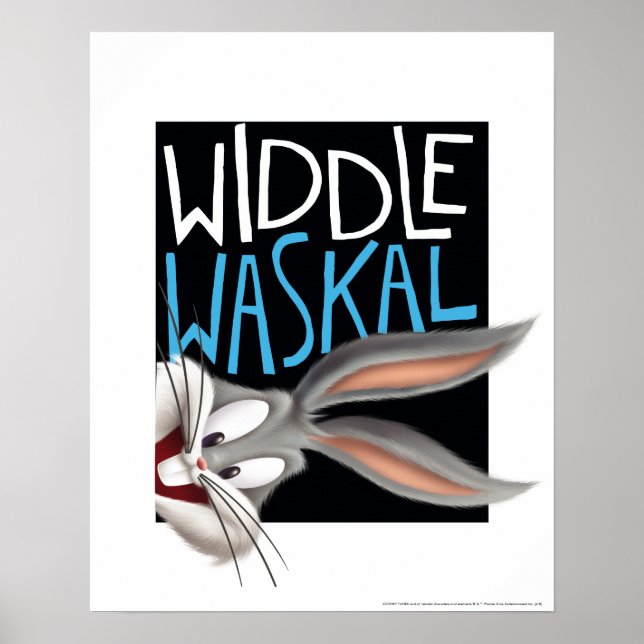 Pôster INSETOS BUNNY™ - Widdle Waskal (Frente)