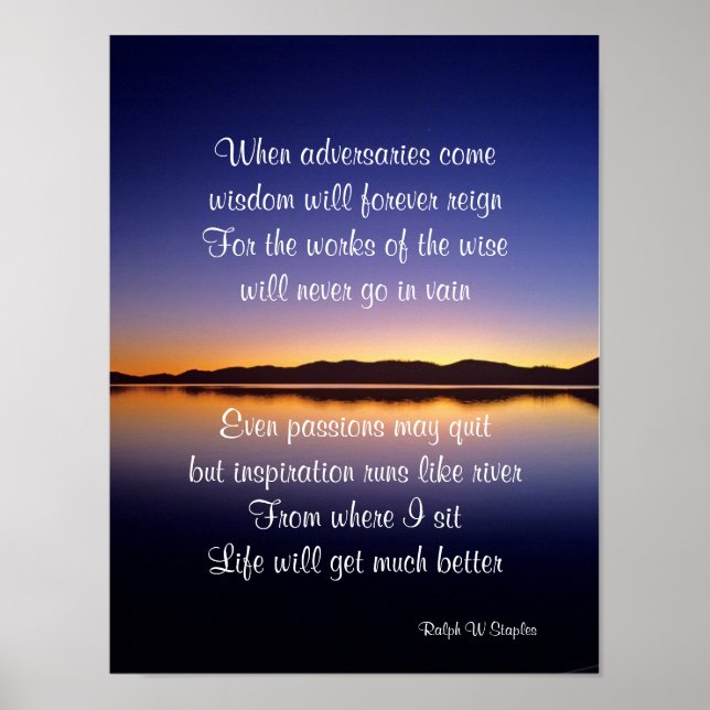 Pôster Inspiração (Frente)