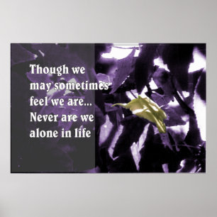 Pôster Inspiração através da natureza