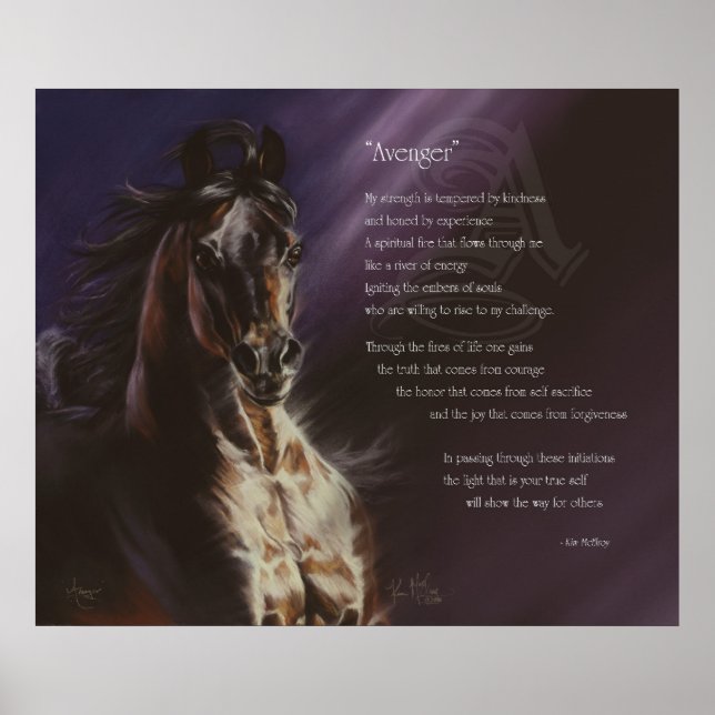 Poster Inspiração Avenger (Frente)