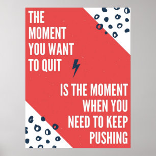 Poster Inspiração - Continuar Enviando Cotação