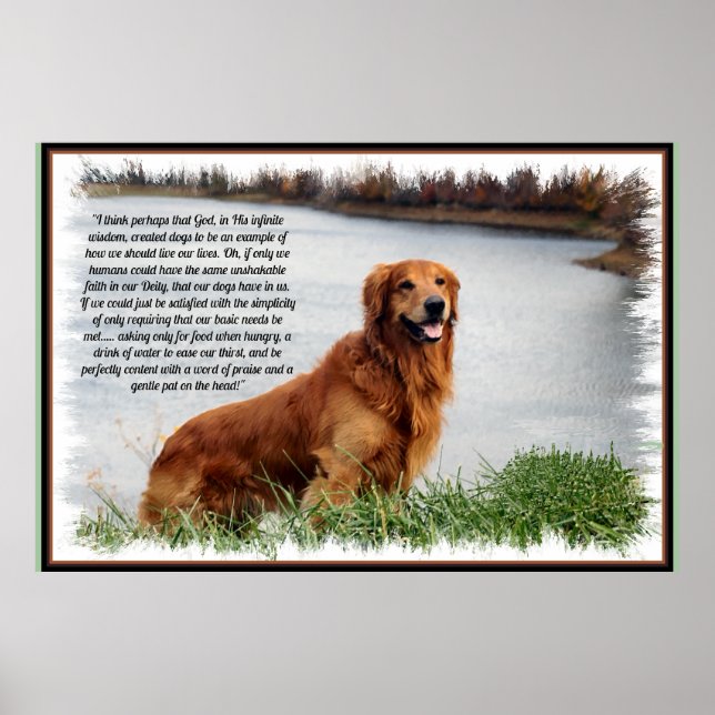 Poster Inspiração de fé inabalável (Frente)