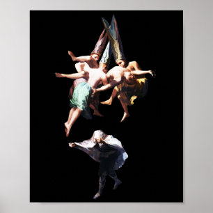 Poster Inspiração de Francisco Goya, Voo das Bruxas