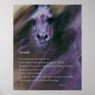 Pôster Inspiração de Lavande
