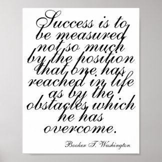 Poster Inspiração de Muro Negro, Citação Motivacional,