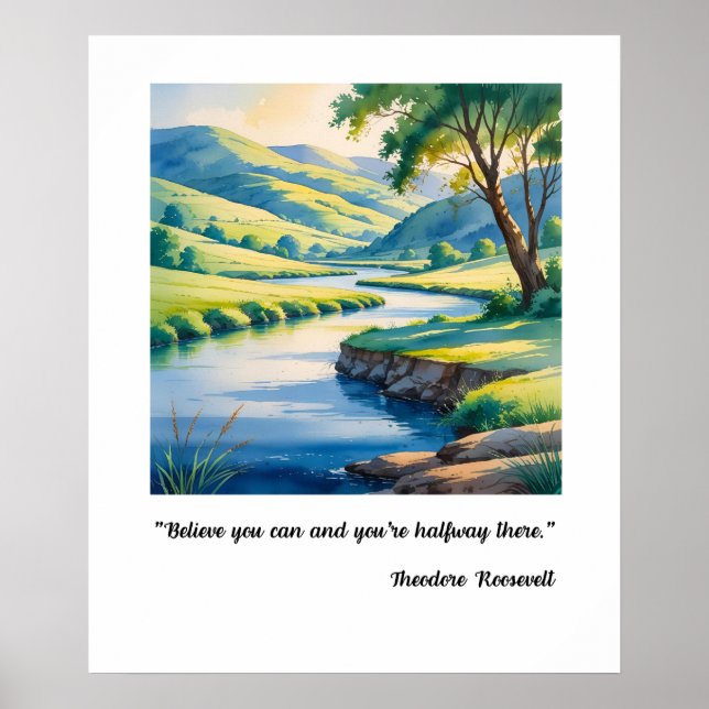 Poster Inspiração e calma (Frente)