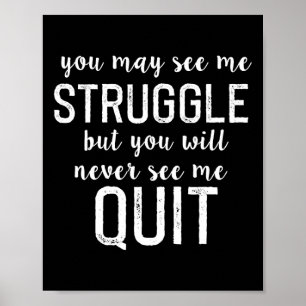 Poster Inspiração motivacional para a criação de homens m