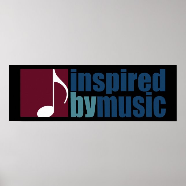 Pôster inspiração na música (Frente)