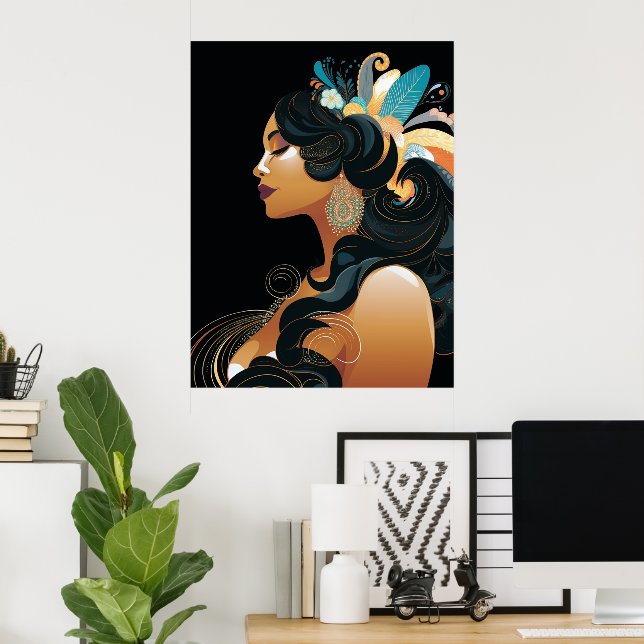 POSTER INSPIRAÇÃO NATIVA #3 (Escritório em casa)