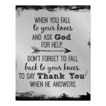 Inspiração - Obrigado, Deus, Citação