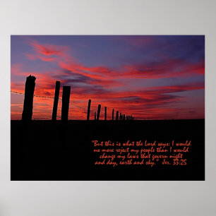 Poster Inspiração Sunset Sky