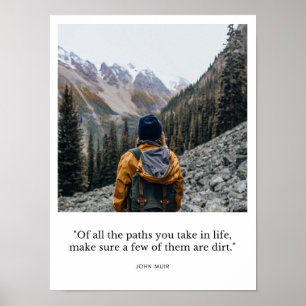 Poster Inspiracional John Muir