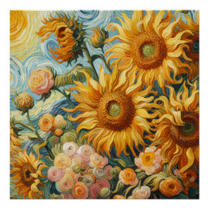 Pôster Inspirações Sunflower