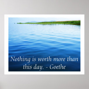Poster inspirado das citações de Goethe
