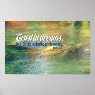 Poster inspirado das citações de Kahlil Gibran