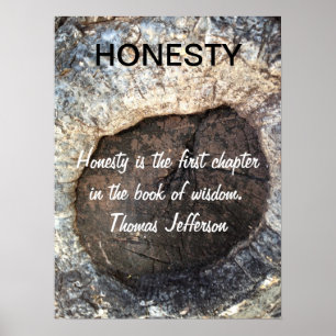 Poster inspirado de Jefferson das citações da