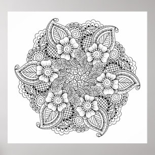 Pôster Inspirado em volta do elemento 2