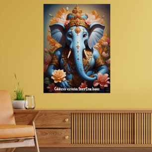 Poster Inspirado no Senhor Ganesha