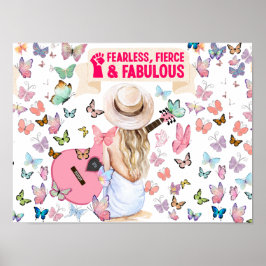 POSTER INSPIRADO POR SWIFT SEM MEDO, INCÊNDIO E FABULOSO