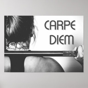 Poster inspirador da malhação do Bodybuilding do