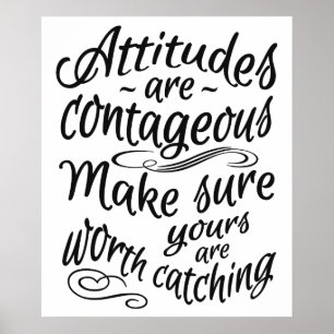 Poster inspirador das ATITUDES