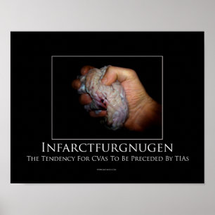 Poster inspirador de Infarctfurgnugen