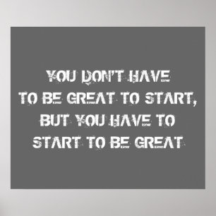 Poster inspirador do exercício