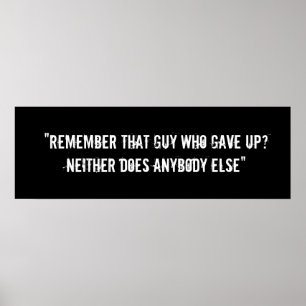 Poster inspirador do exercício