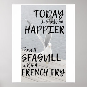 Poster inspirador engraçado