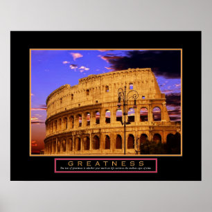 Poster inspirador "grandeza" 22x28