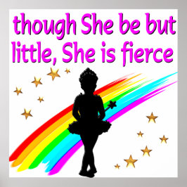 POSTER INSPIRANDO DESIGN DE COTAÇÃO DE BALLERINA