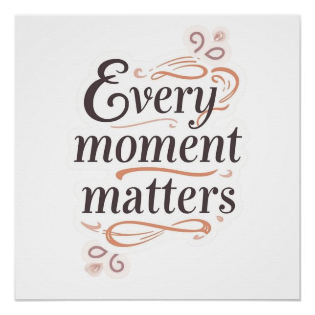 Pôster Inspirational typography art (Frente)