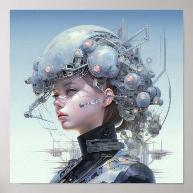 Poster Inspire o Futuro - Futuramente Abstrato Art Poste (Frente)