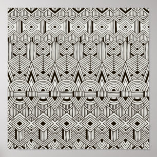 Pôster Inspired Tribal Pattern 2