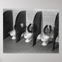 Instalações Sanitárias, 1943. Foto Antiga