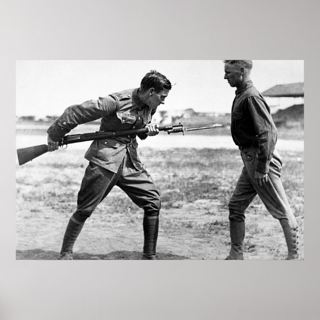 Pôster Instrução Bayonet (Frente)