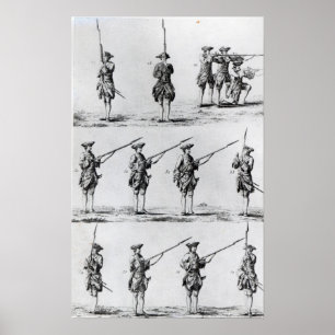 Pôster Instruções para uma injeção de Bayonet