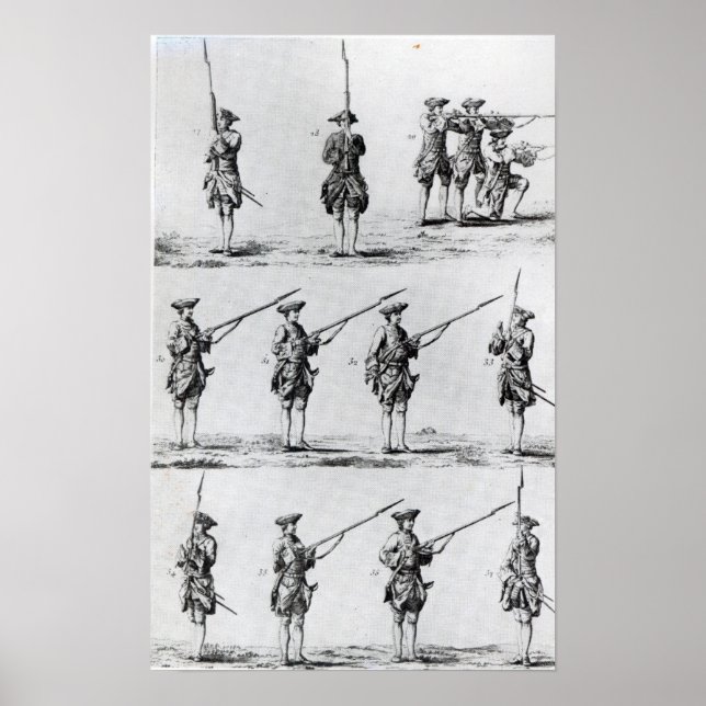 Pôster Instruções para uma injeção de Bayonet (Frente)