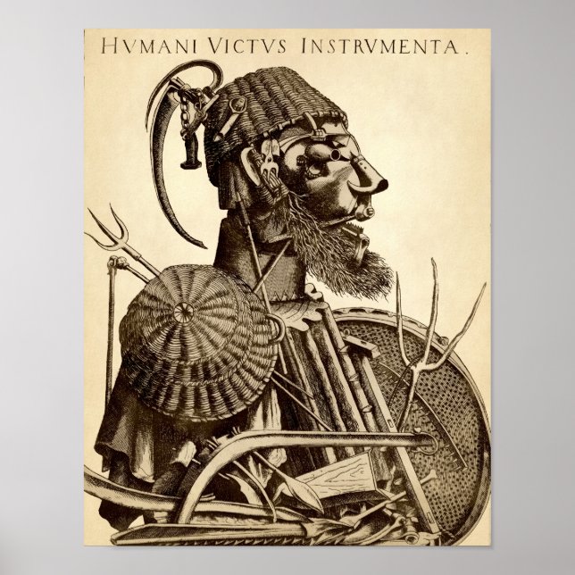 Poster Instrumentos de Sustentação Humana - Agricultura (Frente)