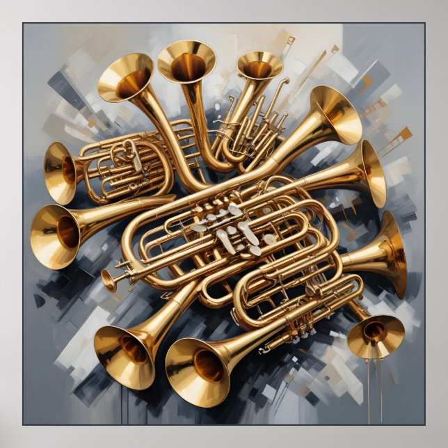 Poster Instrumentos Musicais (Frente)