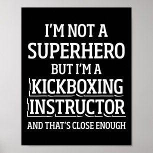 Poster Instrutor de Kickboxing Treino de Kick Boxing _5