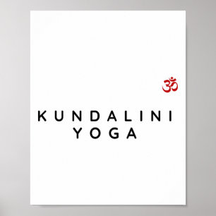 Poster Instrutor de Yoga Kundalini Iniciante em Yoga Kund