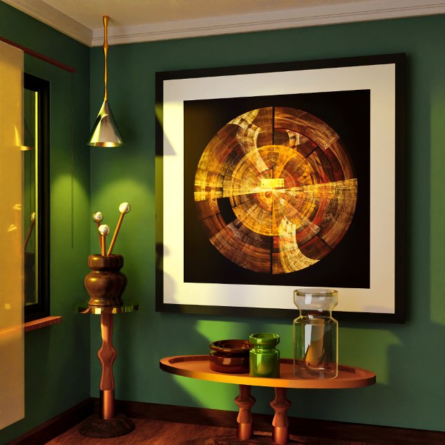 Pôster Integridade Abstrato Art (Integrity Abstract Art Poster)