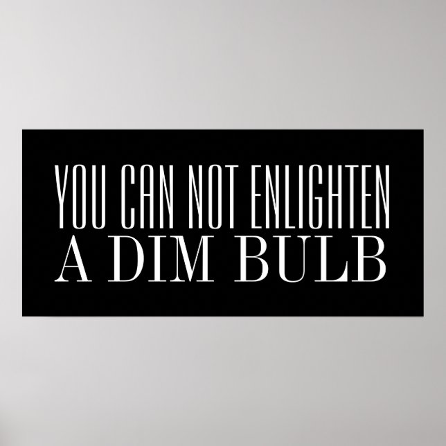 Poster Inteligência Humor (Frente)