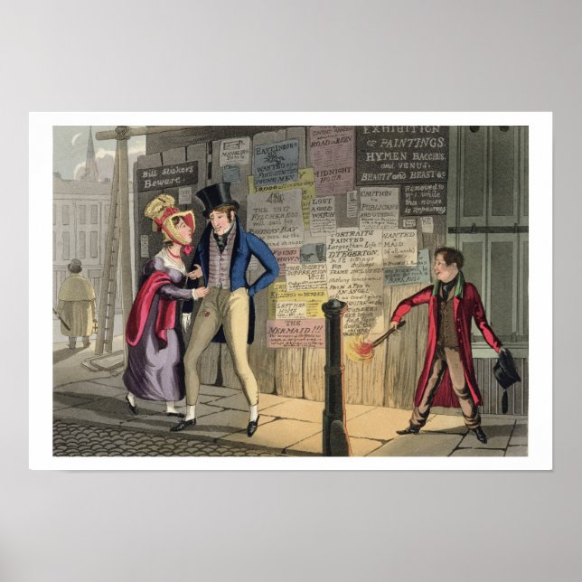 Pôster Intemperância, placa 5 de "O Qualificador Necessár (Frente)