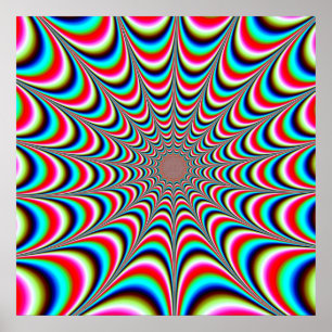 Poster "Intensidade psicoativa inconfundível"