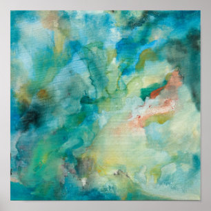 Poster Interestelar   Céu Azul Teal